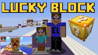 EL LUCKY BLOCK CHALLENGE BUONA SFORTUNA  Visuale Doppia FanMade [upl. by Airebma]