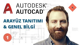 AutoCAD Dersleri 1  Arayüz Tanıtımı ve Genel Bilgi Yakın Kampüs  Türkçe [upl. by Retsim]