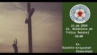 27102024  22 niedziela po Trójcy Św 1000  Parafia EA Skoczów [upl. by Strohl]