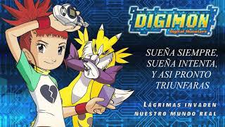 Lyrics  DIGIMON TAMERS EL GRAN SOÑADOR OP LATINO FULL [upl. by Bora]