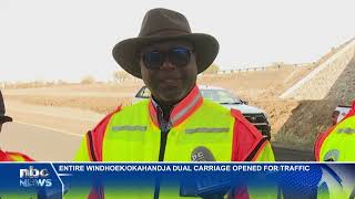 WindhoekOkahandja commuters to enjoy smoother rides as A1 dual carriageway opens  nbc [upl. by Kinchen]