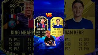 FIFA 23 King Mbappe 🆚️ FIFA 22 Sam Kerr 🔥😈 1v1 Fight 🤯🥊 mbappe samkerr [upl. by Lauzon882]