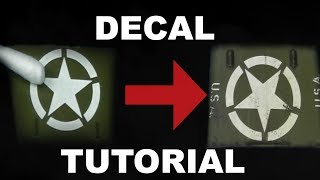 How to Apply Decals on Scale Models Tutorial [upl. by Novia]