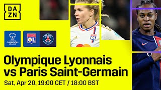 Lyon vs PSG  UEFA Womens Champions League 202324 Semifinal First Leg Full Match [upl. by Otreblasiul]