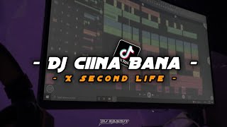 Dj Viral Ciina Bana X Mashup Second Life  Slow Bass Viral Tiktod  DJ SANTUY [upl. by Dlorah667]