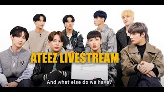 ATEEZ에이티즈 loglogbook83 amp 84  LIVESTREAM [upl. by Nallac533]