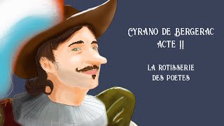 Cyrano de Bergerac adaptation audio Acte II [upl. by Yusuk]