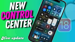 How to Customize Control Center iphone iOS 18 [upl. by Pail324]