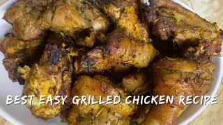 BEST GRILLED CHICKEN RECIPE [upl. by Elleahcim]