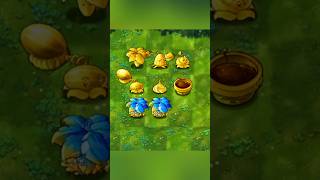 All PVZ Fusion Golden Plants plantsvszombies pvz memes shorts [upl. by Adahsar719]