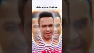 Gehraiyaan First Review gehraiyaan gehraiyaanonprime Gehraiyaanreview [upl. by Urbai]