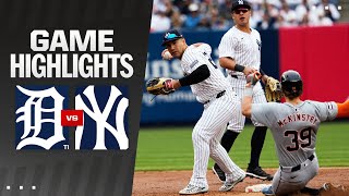 Tigers vs Yankees Game Highlights 5424  MLB Highlights [upl. by Annice503]