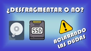 ⚠️ Desfragmentar DISCO DURO ¿Es Necesario LA VERDAD 2021 [upl. by Fortunna39]