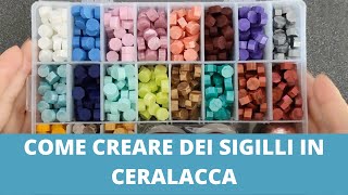 Come creare dei sigilli di ceralacca con il kit di FgNormalcom [upl. by Matilda649]