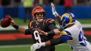 Los Angeles Rams vs Cincinnati Bengals  Super Bowl LVI  NFL 2132022  Madden 22 Simulation [upl. by Mimi227]