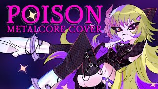 Poison  Hazbin Hotel OST Pop Punk  Metal Cover  Zephyrianna [upl. by Saretta40]