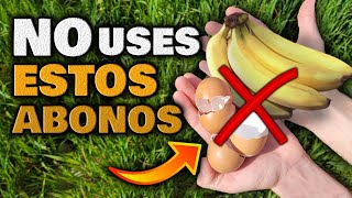 NO USES MÁS Pieles de PLÁTANO y Cáscaras de HUEVO sin SABER ESTO Fertilizante Abono CASERO Plantas [upl. by Karame]