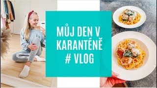 MŮJ DEN V KARANTÉNĚ VLOG [upl. by Oneal698]