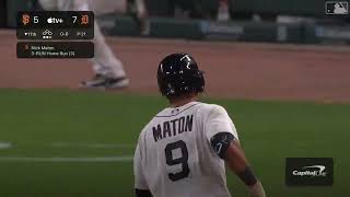 NICK MATON WALK OFF HOME RUN [upl. by Aiderfla]