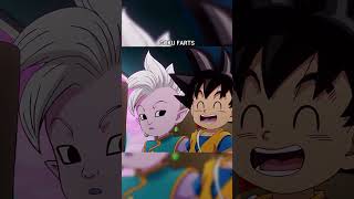 Goku Tries to Hides His Fart shorts [upl. by Larner]