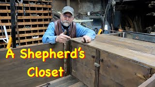 Finishing a Closet for a Shepherds Personal Belongings  Engels Coach Shop [upl. by Niraa]