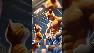 Big cat vs Kitty 😺 cartoon aicat animation [upl. by Ansev853]