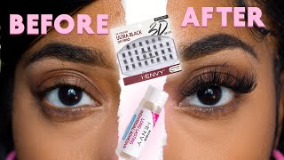 INDIVIDUAL EYELASHES TUTORIAL  6 [upl. by Michelina]