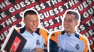 Did they guess all the words correctly  Mbappé amp Lucas Vázquez  Real Madrid [upl. by Uamak]