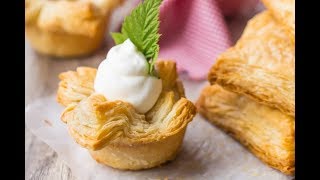 Easy Homemade Puff Pastry [upl. by Yanal189]