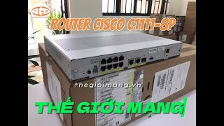 Router Cisco C11118P  TGM [upl. by Odnomar]