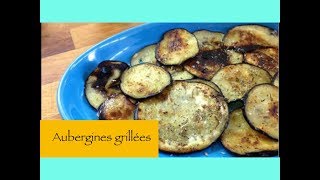 Aubergines grillées recette facile [upl. by Attiuqehs510]