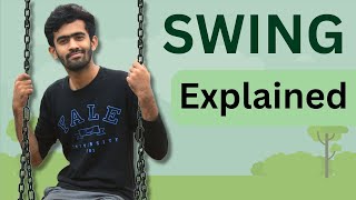 Swing in JAVA Explained  Ep12  Advanced Java  Tamil  code io [upl. by Manly54]