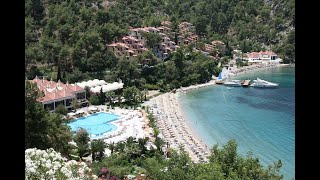 HILLSIDE BEACH CLUB FETHIYE TURKEY SPECTACULAR UNIQUE LOCATION [upl. by Adyan]