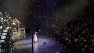 Andrea Bocelli live sings with son and daughter Hallelujah Perfect The Lords Prayer [upl. by Bleier]