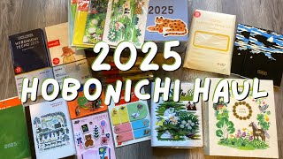 Hobonichi 2025 ✸ Haul amp Unboxing [upl. by Bibby]