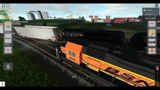 roblox bnsf featuring antoniostrains1861 [upl. by Towbin]