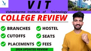 Vishwakarma Institute of Technology Pune College Review 2024  VIT Pune College Review 2024 [upl. by Tammany]