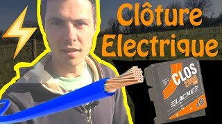 Comment Faire une Cloture Electrique ⚡  Batterie Secteur Piquet de Terre Prise de Terre clôture [upl. by Gnilrets]