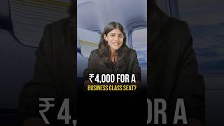 Get a business class seating experience at the cost of economy  Akasa Air  shorts finance [upl. by Samara]