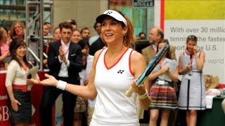 Monica Seles on the Retirement of Serena Williams  Monika Seles Interview [upl. by Haag659]