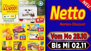 NETTO Prospekt – Angebote ab 28102024 [upl. by Itsud]