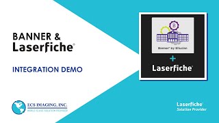 Ellucian Banner amp Laserfiche Integration Demo [upl. by Atiroc]