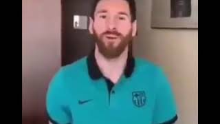 Messi falando português 🇧🇷 [upl. by Carmela]