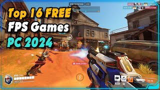 Top 16 FREE FPS Games for PC to play in 2024 [upl. by Anma326]