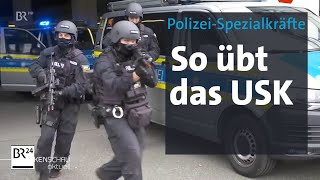 PolizeiSpezialkräfte Einblick in das USK Nürnberg  BR24 [upl. by Healion]