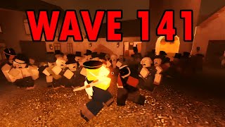 Wave 141 Survival La Ferme dEnhaut  Guts amp Blackpowder Roblox [upl. by Engenia]