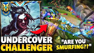 I Went UNDERCOVER and got Coaching From A Challenger ADC Player  tapingg [upl. by Arba]