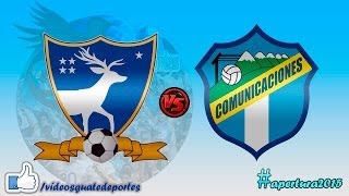 Suchitepéquez 2 vs 1 Comunicaciones  Jornada 13  Clausura 2016 [upl. by Weismann]