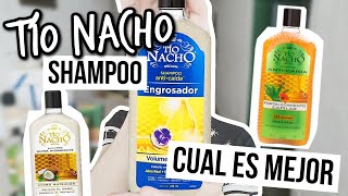 Cual SHAMPOO TIO NACHO es MEJOR ¡EXPERIENCIA PERSONAL Engrosador o Herbolaria Milenaria y Más [upl. by Arodoeht]