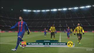 PES 2017 UEFA Champions League Final Real Madrid vs FC Barcelona Gameplay [upl. by Adriene]